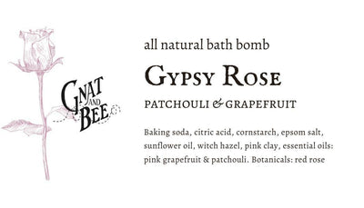 Gypsy Rose | Natural Bath Bomb