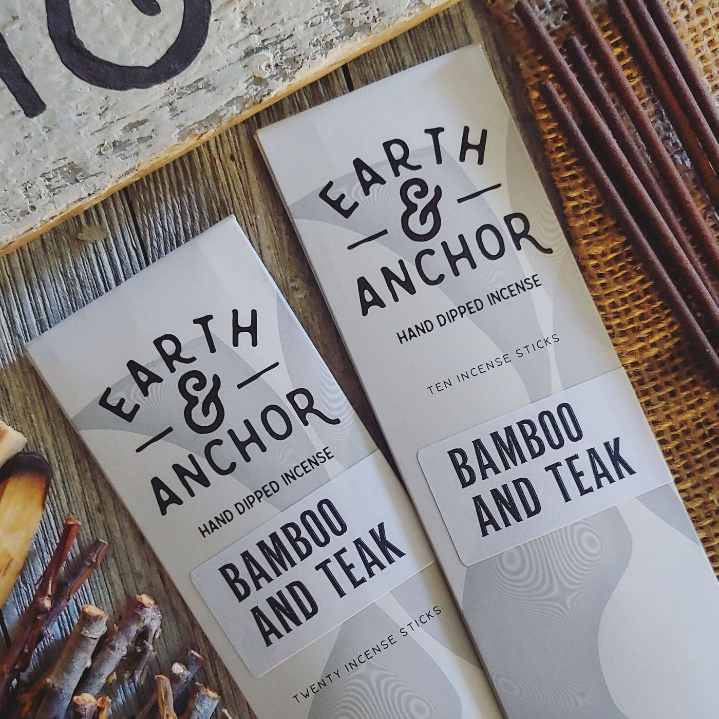 Bamboo & Teak Hand Dipped Incense