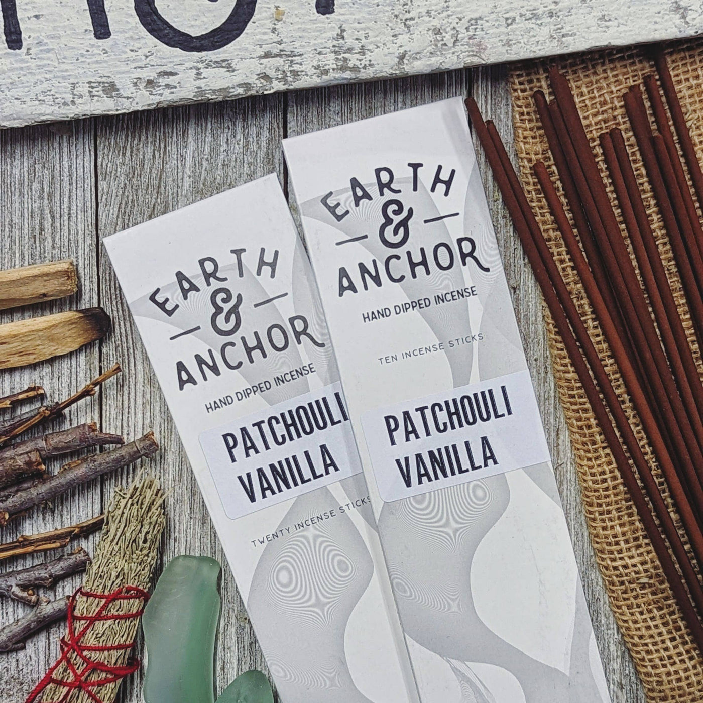 Patchouli Vanilla Hand Dipped Incense