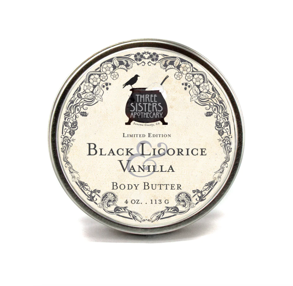 Black Licorice Vanilla Body Butter