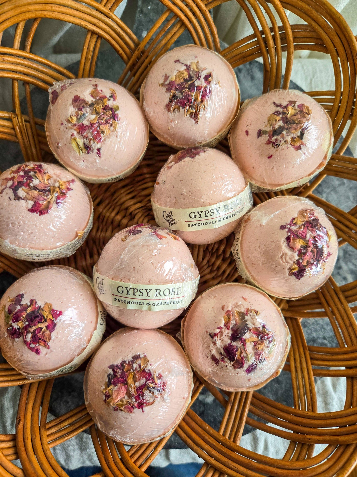 Gypsy Rose | Natural Bath Bomb