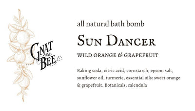 Sun Dancer | Natural Bath Bomb